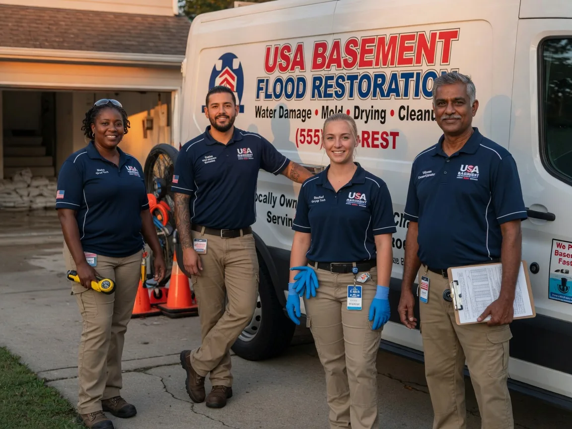 Basement Flood Cleanup company in Turkey Creek, LA
